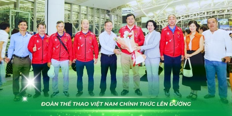 Theo Dõi Đoàn Thể Thao Việt Nam Tại Olympic Paris Và Lịch Thi Đấu 5 Đoàn thể thao Việt Nam chính thức lên đường tham dự Olympic 2024